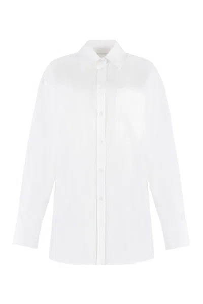 SPORTMAX SPORTMAX ROSTOV OXFORD SHIRT IN COTTON