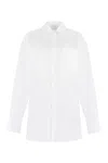 Sportmax Rostov Oxford Shirt In Cotton In White