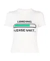 Sportmax Round-collar Short-sleeve Sweater In White