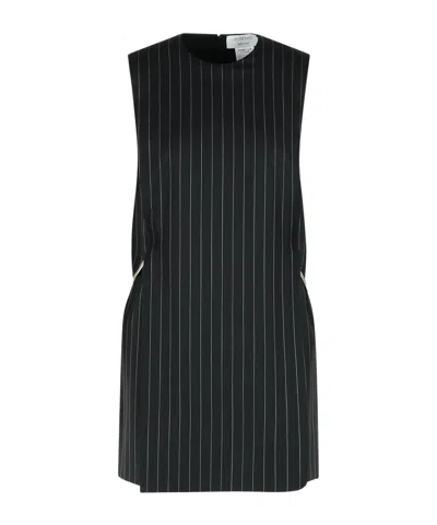 Sportmax Round-neck Dress In Black