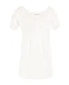 Sportmax Round Neck Top In White