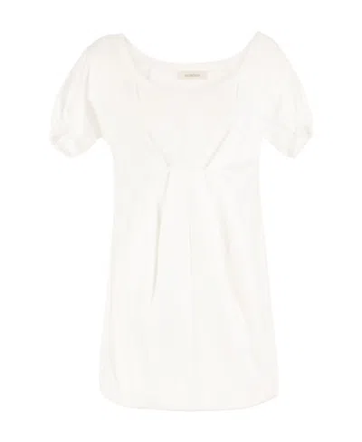 Sportmax Round Neck Top In White