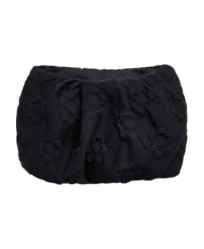 Sportmax Ruched Puffball Skirt In Black