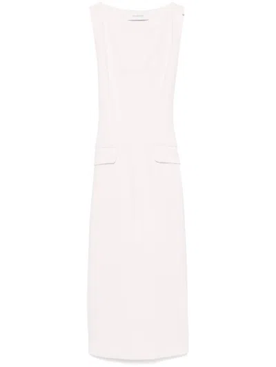 Sportmax Ruta Midikleid In Rosa