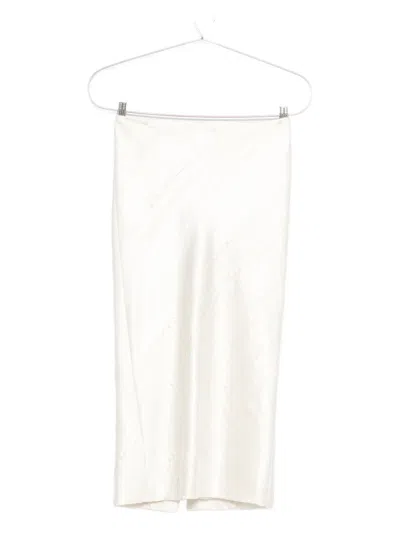 Sportmax Ruta Midi Skirt In White