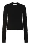 Sportmax Salve Wool And Cashmere Sweater In Black