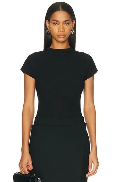 Sportmax Samba Top In Black