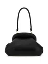 Sportmax Soft Structure Top Handle Clutch Bag In Black