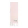 Sportmax Fringed Alpaca Scarf In Pink