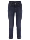 Sportmax Logo Patch Cropped Jeans