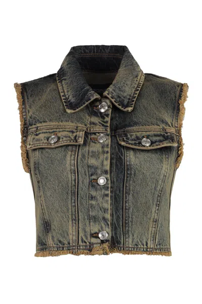 Sportmax Scire Denim Vest