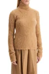 Sportmax Wool Turtle-neck Sweater In Beige