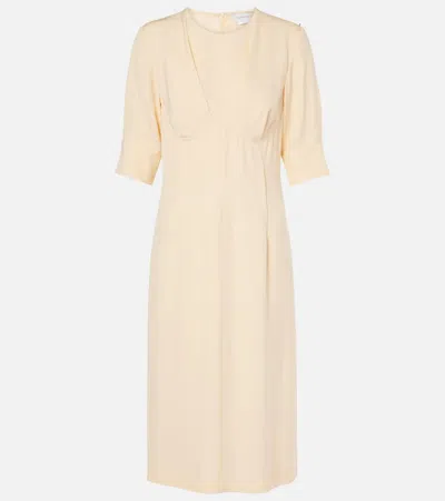 Sportmax Sele Midi Dress In White