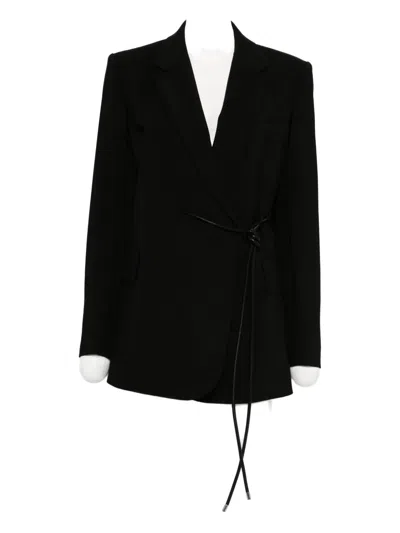 Sportmax Self-tie Wrap Blazer