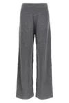 Sportmax Grey Wool Blend Sella Pant In Gray