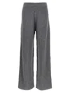 Sportmax Grey Wool Blend Sella Pant In Gray