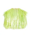 Sportmax Sequined Decorative T-shirt In Green