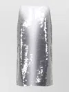 Sportmax Gradient Sequin Pencil Skirt