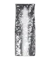 Sportmax Sequinned Jersey Dress In White