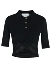 Sportmax Black Shaker Top In Black