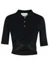 Sportmax Black Shaker Top In Black