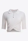 Sportmax White Shaker Top In White