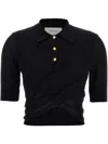 Sportmax Black Shaker Top In 黑色