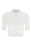 Sportmax White Shaker Polo