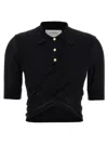 Sportmax Black Shaker Top In Black