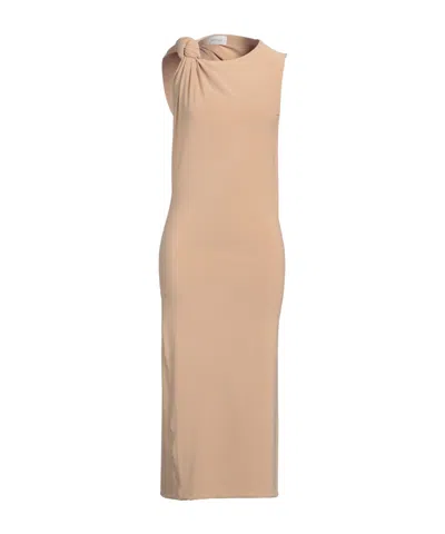 Sportmax Sheath Dresses In Neutral