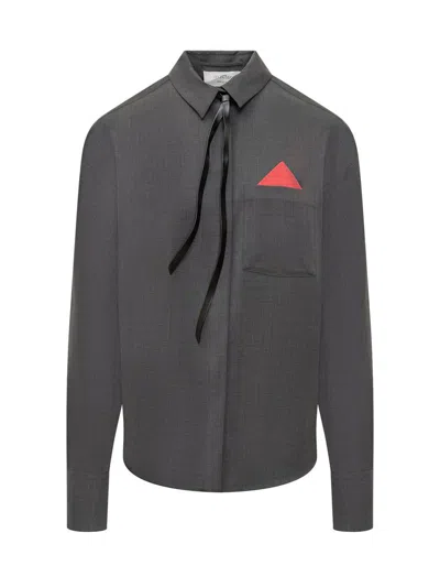 Sportmax Shirt Map. In Grey
