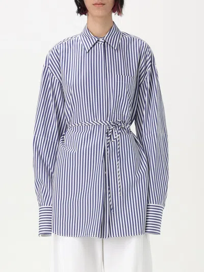 SPORTMAX SHIRT SPORTMAX WOMAN COLOR BLUE 1,G74070239
