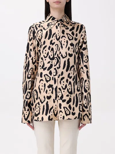 SPORTMAX SHIRT SPORTMAX WOMAN COLOR CAMEL,426161042
