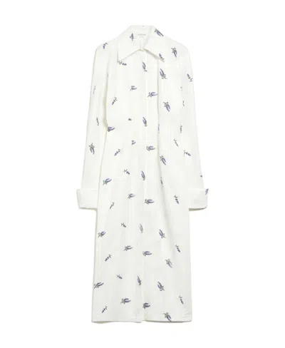 Sportmax Shirt-style Dress In White