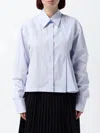Sportmax シャツ レディース カラー ブラック In Blue