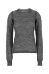 Sportmax Grey Alpaca Blend Fiamma Sweater