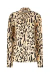 Sportmax Armony Animal Patterned Long-sleeved Shirt