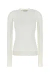 Sportmax White Stretch Nylon Top In White