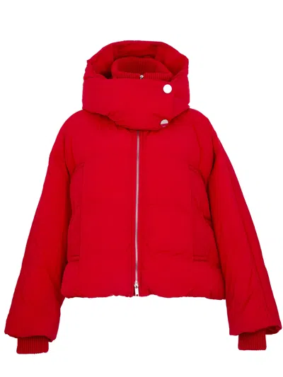 Sportmax Short Down Jacket 'glizia'  In Red