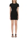 Sportmax Short Dress "sansa" In Black