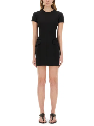 Sportmax Short Dress "sansa" In Black