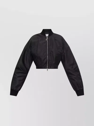SPORTMAX SHORT NYLON BOMBER JACKET