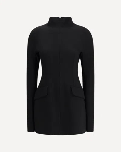 Sportmax Short Sculpted Dress From Klepsydra Capsule In Animal Print