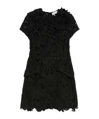 Sportmax Short Sleeve Dress In Black