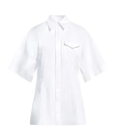 Sportmax Short Sleeve Shirt In White