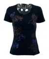 Sportmax Short-sleeved T-shirt In Black
