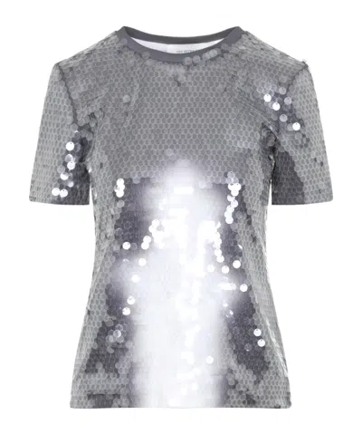 SPORTMAX SEQUIN-EMBELLISHED T-SHIRT