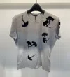 Sportmax Short-sleeved T-shirt In Gray