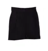Sportmax Pleated Front Shorts Side Pockets In Black