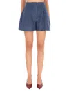 Sportmax Shorts "braiesi" In Blue